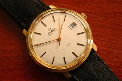 old omega gold watches 1970s|omega de ville automatic 1970.